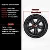 12inch Electric Wheelchair Rear Wheels Accessories, Wheelchair Cellular Replacement Wheels, PU Explosion-Proof Solid Tire, Suitable for Various Road Surfaces, Key Width: 6mm view 2