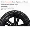 12inch Electric Wheelchair Rear Wheels Accessories, Wheelchair Cellular Replacement Wheels, PU Explosion-Proof Solid Tire, Suitable for Various Road Surfaces, Key Width: 6mm view 4