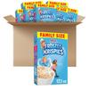 Kellogg's Frosted Krispies Breakfast Cereal, Kids Snacks, Baking Marshmallow Treats, Family Size, Original (8 Boxes) view 1