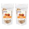 Fruit for Thought Dried Peaches | At Home, Work, or On The Go | Unsweetened Peaches | 16 Ounce Bags Pack of 2 view 1