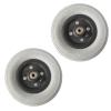 200x50, 8inch Wheelchair Replacement Wheels Casters, Electric Wheelchair Front Wheels Accessories, Non-Slip Pneumatic Tire, Nylon Hub, Bearing: 8mm1 Pair view 1