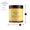 BeesOline Original All Natural Moisturizer -100% PETROLEUM FREE Body Jelly Alternative,12 - 8oz Jar Multi-Pack of Soothing Natural Moisture view 4