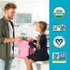 Gimme Seaweed Grab & Go Organic Premium Roasted Seaweed Snacks, Sea Salt, 18 Count Trayless, Keto, Vegan, Gluten-Free, Great Source of Omega3s and Iodine, Healthy On-The-Go Snack for Kids and Adults view 4