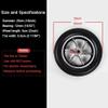 10inch Electric Wheelchair Front Wheels Casters, Wheelchair Replacement Wheels Accessories, PU Solid Tire, Aluminium Alloy Hub, Black, Bearing: 12mm view 2