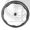 20 X 1 3/8, Wheelchair Replacement Wheels Accessories, 20inch Wheelchair Rear Wheels Spare Wheel, Wear-Resistant Solid Tire, Aluminum Alloy Hub, Bearing: 12mm(1 Count) view 1