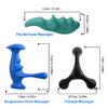 Abnaok Manual Trigger Point Massage Tool and Thumb Saver for Full Body Deep Tissue Massage, with 3-Legged Massage Knobs, Stress Relief view 2