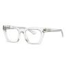 willochra Bifocal Reading Glasses Women men square Blue Light Blocking Computer Spring Hinge Readers Retro Frames Anti UV Ray (white, 1.5, multiplier_x) view 1