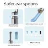 BEBIRD Ear Wax Removal, Ear Cleaner with Ear Camera, 5 Megapixels 1080P Ear Scope, Ear Picker with 6 LED Lights, Full Set Ear Wax Removal Tool with 4 Ear Scoops, Black view 4