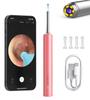 BEBIRD Otoscope with Light and Ear Camera, Ear Cleaner with 5 Megapixels 1080P Ear Scope, Ear Picker with 6 LED Lights, Full Set Ear Wax Removal Tool with 4 Ear Scoops, Pink view 1