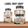 American Standard Supplements Garlic 2400mg Per Serving with Black Pepper Fruit Extract  Vegan, Gluten Free, Non-GMO, 120 Capsules, 40 Servings view 2