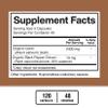 American Standard Supplements Garlic 2400mg Per Serving with Black Pepper Fruit Extract  Vegan, Gluten Free, Non-GMO, 120 Capsules, 40 Servings view 3