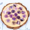10 PCS Heart Amethyst Crystals Natural Polished Green Aventurine Stone Heart Love Carved Healing Crystal Worry Stone view 3