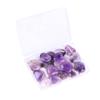 10 PCS Heart Amethyst Crystals Natural Polished Green Aventurine Stone Heart Love Carved Healing Crystal Worry Stone view 4
