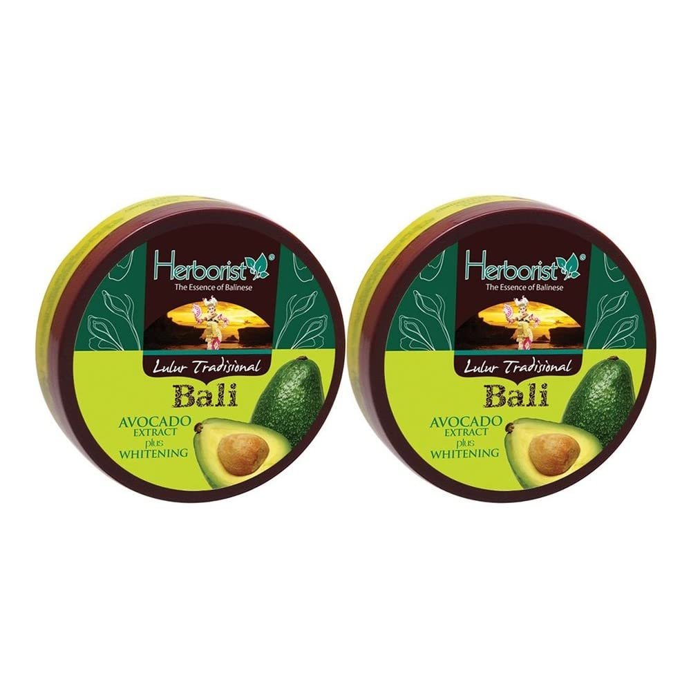 Herborist Lulur Tradisional Bali 100g Avocado (Pack of 2)