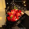 20 Sheets Flower Wrapping Paper Waterpoof Floral Wrapping Paper Floral Bouquets Wrap for Fresh Flower Gift Box Packaging Paper Florist Bouquet Supplies DIY Crafts for Wedding Valentines Day Holiday view 2