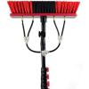 XIAOYE 3-10.8m Window Cleaning Washing Pole Cleaner Kit,Water Fed Cleaning System, Aluminum Outdoor Window Cleaner w/ 20m Hose,Window Cleaning Brush Equipment,24FT/7.2M view 1