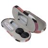 Eye Box Box Double Layer, Lens Case - 2 in 1 Double Sided Eye Contact Case with Built-in Mirror, Tweezer and Contact Solution Bottle view 1