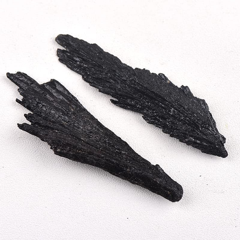 1PC Natural Black Tourmaline Wing Shape Mineral Specimen Irregular Crystal Advanced Collection Gifts,1PC Tourmaline,10-30g