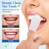 Beavorty Cleaning Wipes 50 Pcs Disposable Deep Cleaning Teeth Wipes Finger Toothbrush Oral Finger Wipes Teeth Whitening Wipes Oral Cleaning Wipe for Oral Brush Ups Mini Toothbrush view 2