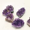 10-90g Natural Raw Amethyst Quartz Crystal Cluster Stones Specimen Home Decoration Crafts,10-20g view 3