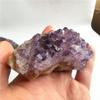 10-90g Natural Raw Amethyst Quartz Crystal Cluster Stones Specimen Home Decoration Crafts,10-20g view 4