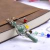 1PC Natural Crystal Pendants Class Hexagon Pillar Scepter Stone Men Women Jewelry Gift,avebturine view 1