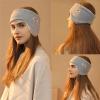 HCHZSH123 Earmuffs for SleepBlindfold Ear Muffs all-in-one Headband and Noise Reduction Earplugs, Ear Muffs Winter Women Sleep Mask (grey) view 2