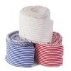 Group of 3 Red, White and Blue Striped Linen Ticking Ribbons for Primitive Bows and Americana Displays by Factory Direct Craft (2 Inch W) view 2