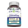 Amazing Formulas Citicoline Supplement | 1000 Mg per Serving | 120 Capsules | Non-GMO | Gluten-Free | Made in USA view 1