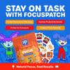 NATPAT Focus Patch Focus Enhancing Stickers for Kids and Adults - Healthy Brain Supports for Attention, Focus, and Concentration - Chemical and Drug Free - 24 Count - BuzzPatch Natural Patch view 3