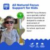 NATPAT Focus Patch Focus Enhancing Stickers for Kids and Adults - Healthy Brain Supports for Attention, Focus, and Concentration - Chemical and Drug Free - 24 Count - BuzzPatch Natural Patch view 4