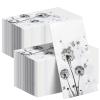 Pajean 200 Sheets Dandelion Guest Paper Towel Disposable Napkins for Bathroom Disposable Hand Towels for Dinner Party Kitchen Floral Paper Hand Towels for Wedding Guest Party Supplies (4.3 x 7.9 Inch) view 1