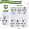 Pajean 200 Sheets Dandelion Guest Paper Towel Disposable Napkins for Bathroom Disposable Hand Towels for Dinner Party Kitchen Floral Paper Hand Towels for Wedding Guest Party Supplies (4.3 x 7.9 Inch) view 2