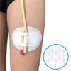 20 Pcs Catheter Stabilization Device Legband Holder Sticker Catheter Tube Holder Leg Ban Stabilization Device Perspiration Holes Legband Holder Urine Bag Holder Carer view 2