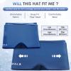 IGOHEALS Cold Head Hat, Ice Head Cap Wrap, Ice Pack Cold & Hot -RoyalBlue view 4