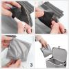 Tuciyke Sanitary Napkin Disposal Bags Pack of 200,Sanitary Disposal Bags Gray Opaque Bags 5x8 inches Feminine Personal Disposal Bags For Tampons,Sanitary Pads,Sanitary Liners(with 2pcs Storage Bag) view 3