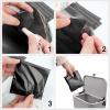 Tuciyke Sanitary Napkin Disposal Bags Pack of 200,Sanitary Disposal Bags Black Opaque Bags 5x8 inches Feminine Personal Disposal Bags For Tampons,Sanitary Pads,Sanitary Liners(with 2pcs Storage Bag) view 2