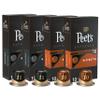 Peet's Coffee, Dark Roast Espresso Capsules Variety Pack, Compatible with Nespresso Original Machine, 100% Arabica Coffee - Intensity 10-11, 40 Count (4 Boxes of 10 Espresso Capsules) view 1