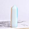 1PC Natural Crystal Hexagon Bar Crystal Point Mineral Ornament Stones Magic Wand Modern Home Decor Collect Gifts,Opal,50-60mm view 1
