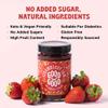 Good Good Sweet Strawberry Jam - Low Calorie, Low Carb & No Added Sugars - Keto Friendly Jelly - Vegan - Gluten Free - Preserves - 12 Ounce (Pack of 3) view 2