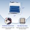 M PAIN MANAGEMENT TECHNOLOGIES Alternating Pressure Wheelchair Cushion by MobiCushion - Pneumatic Air Pillow - Relief for Pressure Sores - Blue view 3