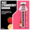 BODYARMOR Lyte Sports Drink Low-Calorie Sports Beverage, Strawberry Banana, Coconut Water Hydration, Natural Flavors with Vitamins, Potassium-Packed Electrolytes, Perfect for Athletes, 16 fl oz Bottle (Pack of 12) view 3