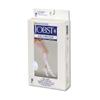 JOBST Anti-Embolism Compression Stockings, 18 mmHg, Thigh High, Closed Toe, White, Large Short view 2