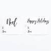 Charming Holiday Gift Tag Christmas Stickers 2 x 3 Inch 100 Total Labels view 2