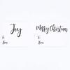 Charming Holiday Gift Tag Christmas Stickers 2 x 3 Inch 100 Total Labels view 3