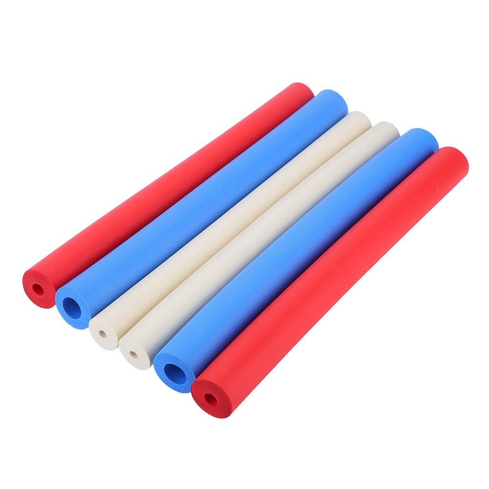 6Pcs Non Slip Foam Handle Sleeve, Foam tubingBuilt up UtensilsFoam Tube GripCylindrical FoamSilverware for Arthritic HandsUtensil Grips