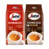 Segafredo Casa & Intermezzo Whole Beans Coffee Variety Pack, Arabica/Robusta blend, 17.6oz/500g (Pack of 2 total) view 1