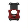 Colibri Premium S-Cut Cigar Cutter - Ergonomic Stainless Steel Spring-Loaded Straight Cut Blade, Ideal for up to 66+ Ring Gauge - Gift for Cigar Enthusiasts (Red Carbon Fiber) view 2
