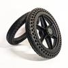 12x1.5 Electric Wheelchair Rear Wheel Parts, 12inch Wheelchair Replacement Wheels Parts with Bearing, Honeycomb Solid Tire, Nylon Hub, Bearing: 12mm view 4