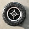 200x50, 8inch Wheelchair Replacement Wheels, Wheelchair Front Wheels Casters Accessories, Pneumatic Rubber Tire, Suitable for Most Wheelchairs, Bearing: 10mm view 4